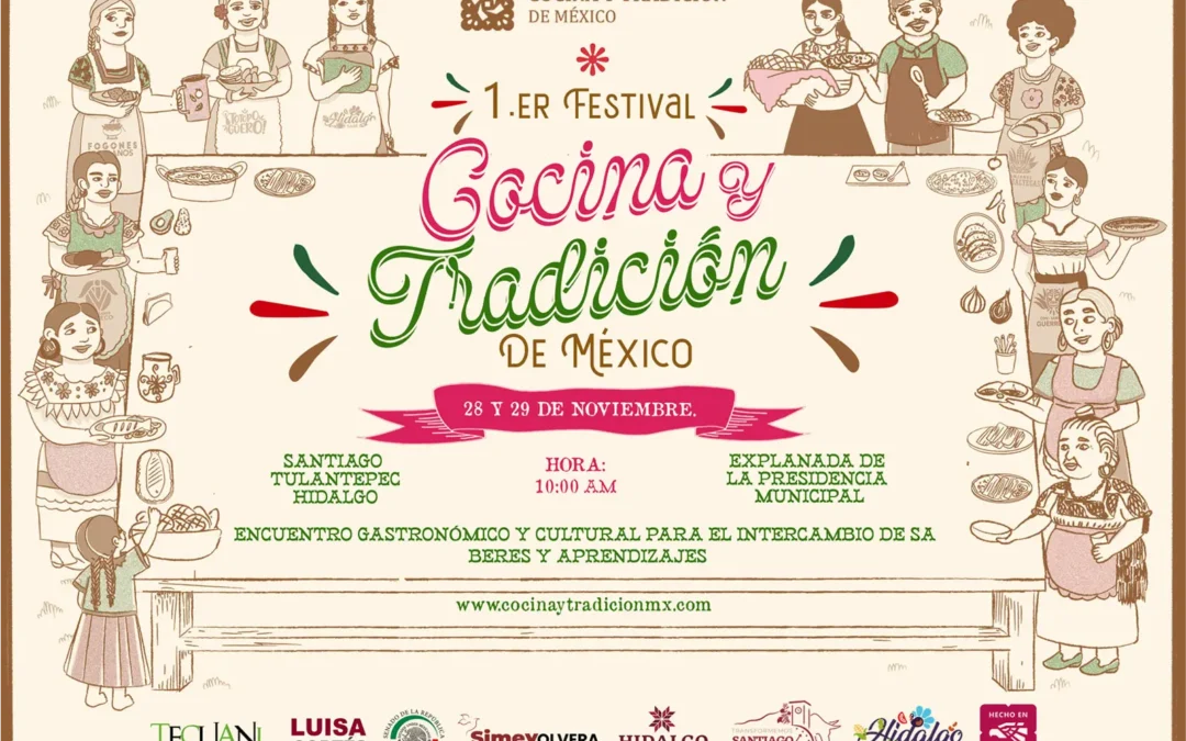 Santiago Tulantepec celebra el Día Nacional de Cocineras y Cocineros Tradicionales con el 1.er Festival Cocina y Tradición de México