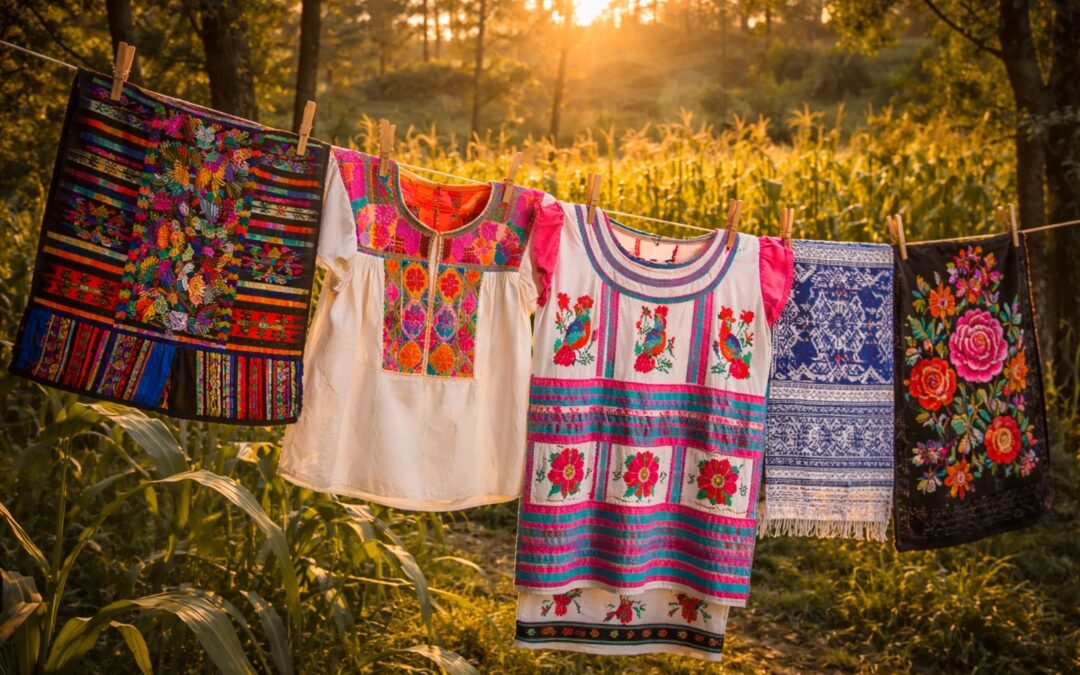 México borda en Tenango de Doria, el encuentro nacional que reunirá a bordadoras y bordadores de 6 estados del país.